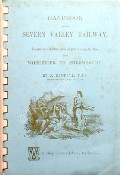 Book cover of Handbook of the Severn Valley Railway by RANDALL, J.